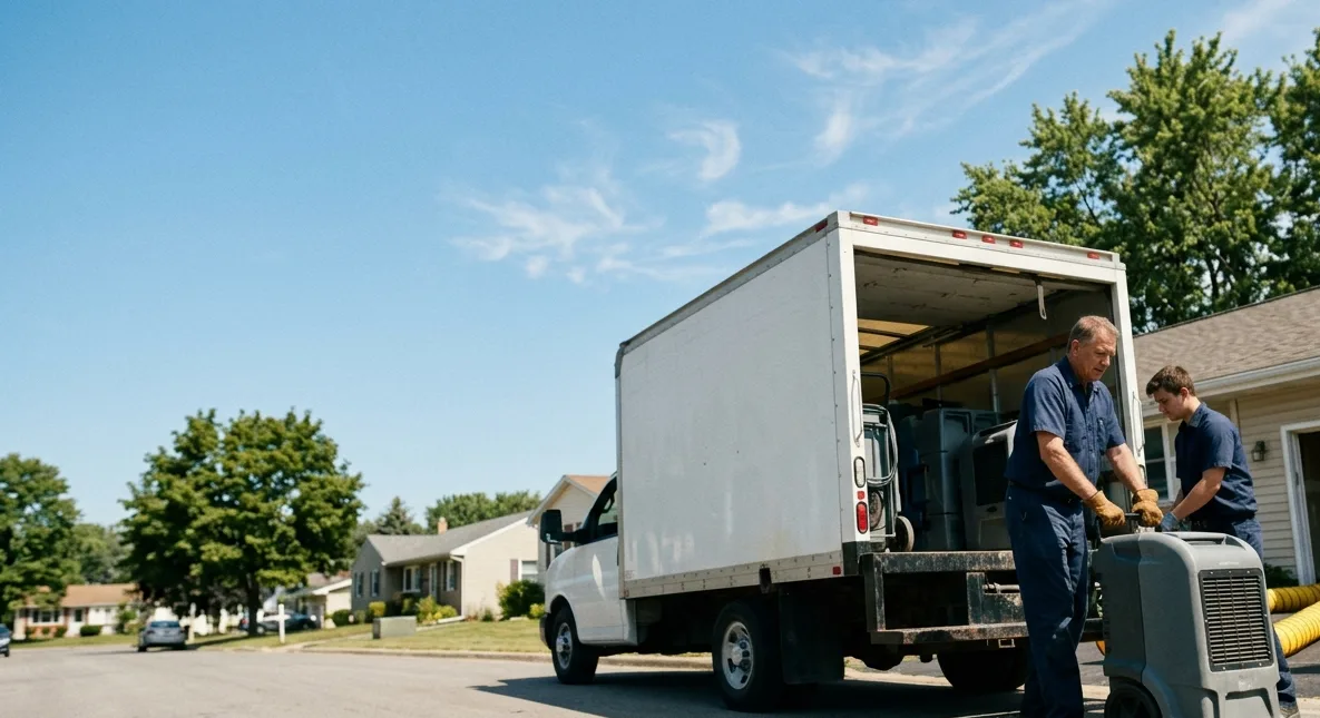 Water Damage Cleanup in Stroh, IN near me